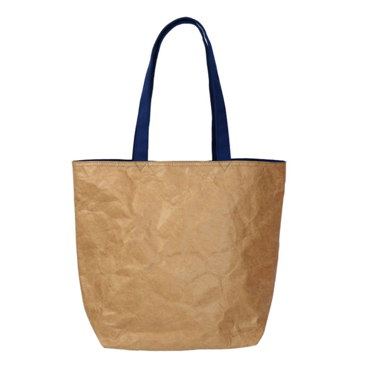 Reusable Zipper Washable Custom Paper Tote Cosmetic Tyvek Bag